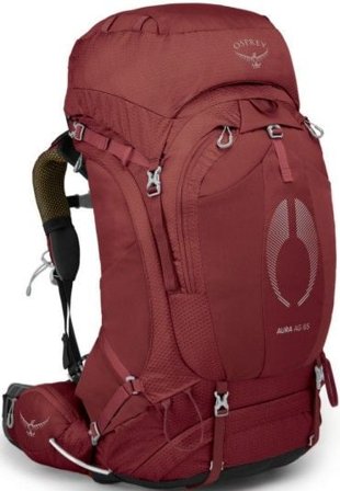 Osprey W's Aura AG 65L Berry Sorbet Red
