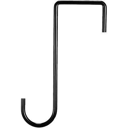 Sæt af 6 Multifunktionelle Hækkekroge, Ingen Boringskroge, Metalbeslag til Hængende Blomster