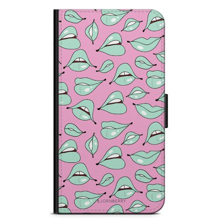 Bjornberry Fodral iPhone SE (2020) - Gröna läppar
