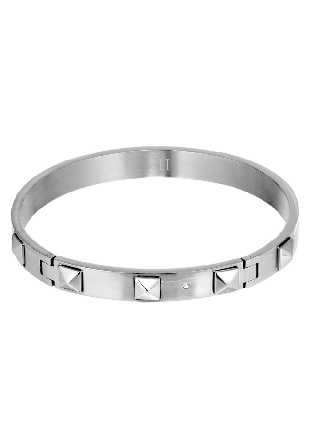 Dyrberg & Kern STUDDY Armband, size II Armband Dam Silver 2