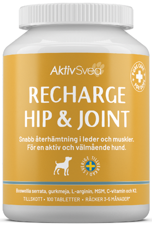 AktivSvea Recharge Hip & Joint 100 tabletter