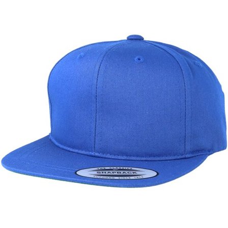 Yupoong - Blå snapback Keps - Kids Toddler Royal Snapback @ Hatstore