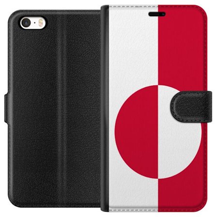 Kompatibelt Plånboksfodral till Apple Apple iPhone 5 Grönland