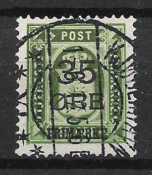 Danmark 1907 - AFA 62 - Stemplet