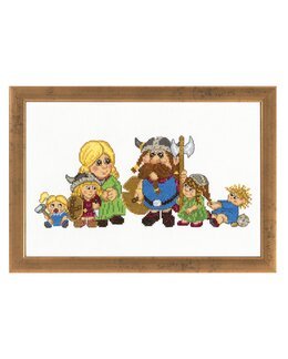 Bild Wikingerfamilie - Permin
