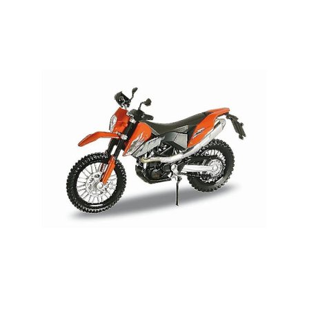 Ktm 690 Enduro Diecast Malli 1:18 Mittakaava Oranssi