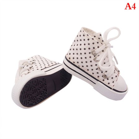 Dockskor 7,5 cm Canvas Skor Sneakers För 60 cm SD 1/3 1/4 bjd A1