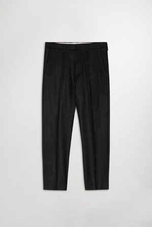NN.07 Bill 1630 Hose Herren Schwarz Wolle