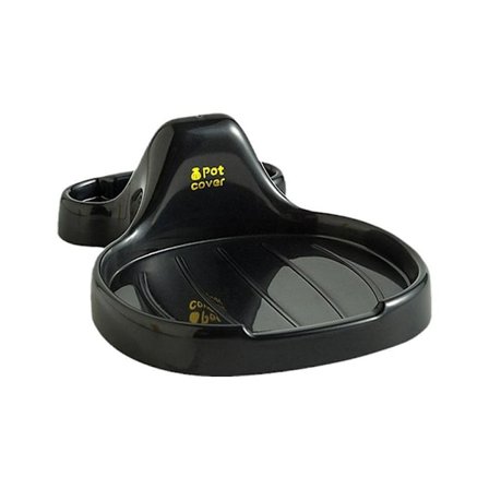 Grydelågsholder Grydelåg Hylde SORT SORT