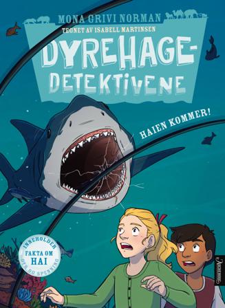 Haien kommer! - Bok av Mona Grivi Norman - Hardback