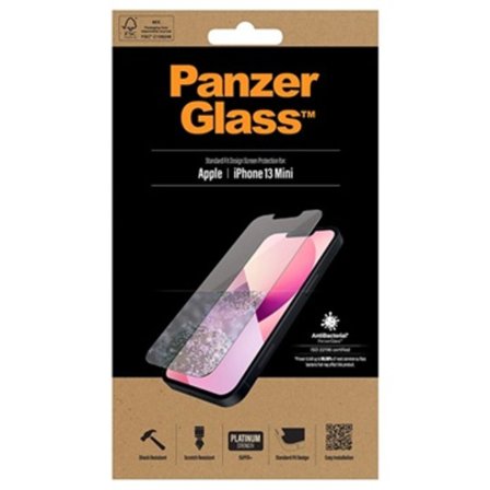 PanzerGlass AntiBacterial iPhone 13 Mini Härdat Glas Skä...