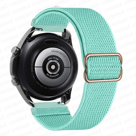 20 mm 22 mm band för Samsung Galaxy Watch 4/classic/3/5/ pro/active 2 Gear S3 Elastisk nylon Huawei Watch Gt 2 2e 3 Pro Strap