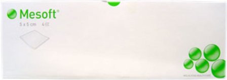 Mesoft Kompresser, Steril, 5 x 5 cm, 150 stk.