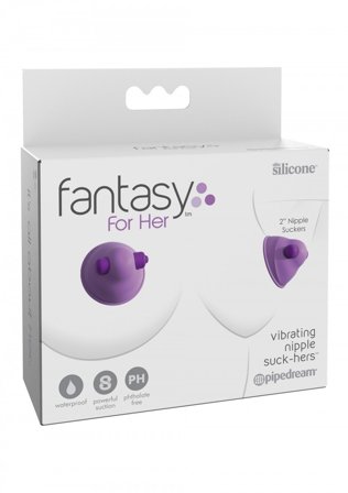 Pipedream Vibrating Nipple Suck-Hers