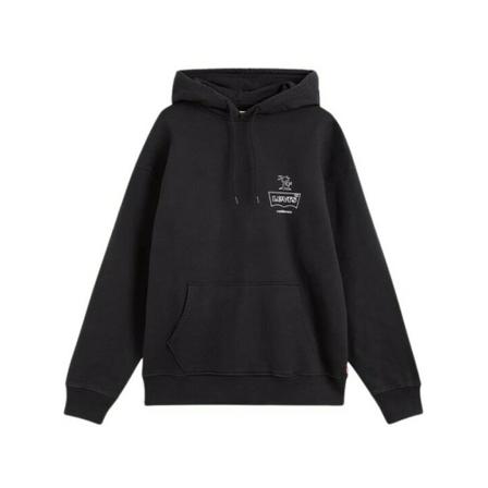Levi's Hoodies Sort, Herre, Størrelse: XL