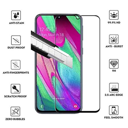 3-PACK Samsung Galaxy A50 Skärmskydd 2.5D HD 0,3mm