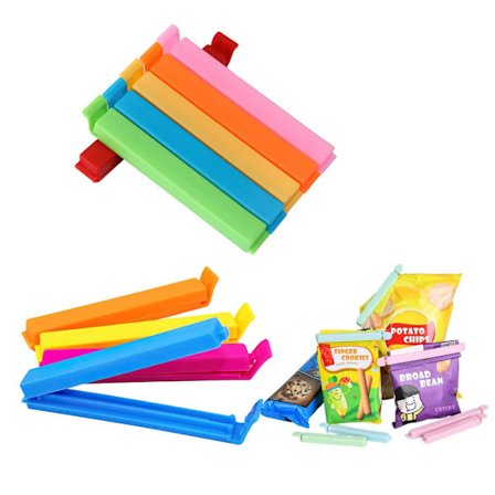 Forseglingsklemmer 10 stk Madforseglingsklemmer 11cm Påsklämmer