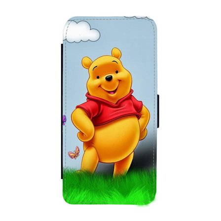 Nalle Puh iPhone 14 Pro Flip Mobilfodral