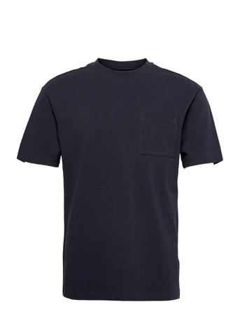 Organic Cotton Pique Shortsleeve Tee Blue Scotch & Soda