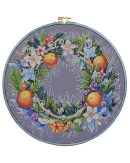 Broderipakke Bilde Krans - Abris Art