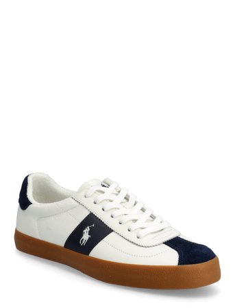 Polo Ralph Lauren | Court Vulc Leather-Suede Sneaker | 42