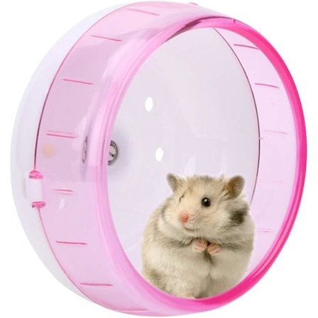 Hamster Treningshjul, Liten Dyreleke Hjul, Løpehjul Hamster Hjul Stille Hamster Hjul Dverghamster Hjul for Liten Hamster Marsvin Leker Gerbil Hjul