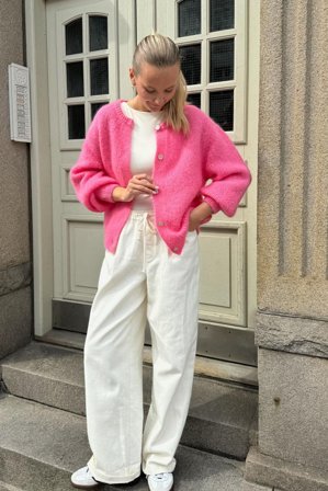 IdaIC Cardigan Pink L/XL