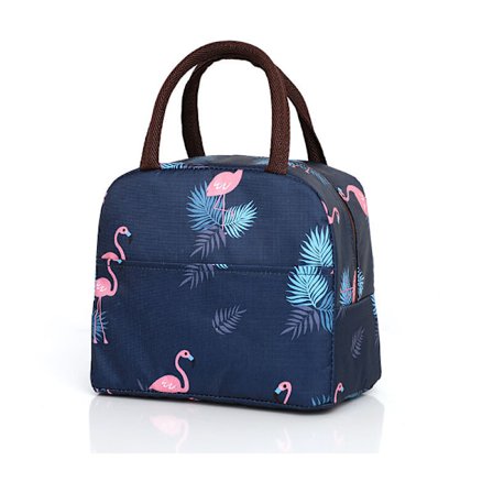 Eristetty kylmälaukku Lounastasku Toimistolounaslaukku Säilytyslaukku Pikniklaukku Taskulaukku Canvas Vedenpitävä Eristetty Naisten