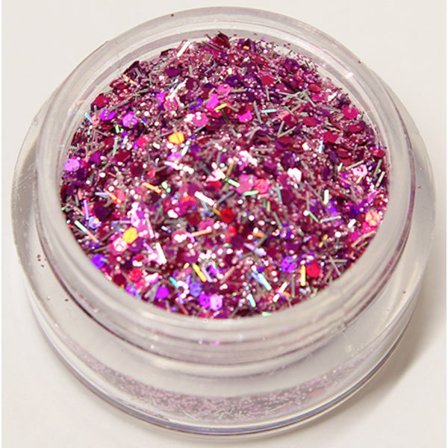 Kynsien glitter - Mix - Purple party - 8ml - Glitter