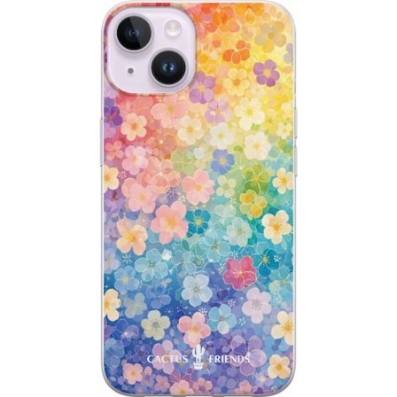 Kompatibelt Mobildeksel til Apple Apple iPhone 14 Cactus and Friends – RainbowBloom