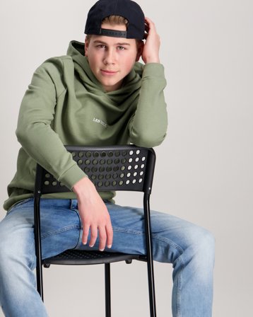 Les Deux Dexter Hoodie Kids Grün Hoodies/Kapuzenpullover Jungen - Kids Brand Store