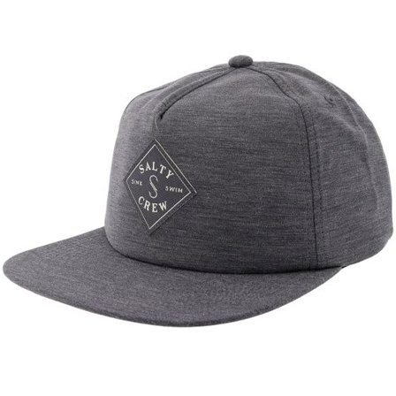 Salty Crew - Grå snapback Keps - Drifter Black A-Frame Snapback @ Hatstore