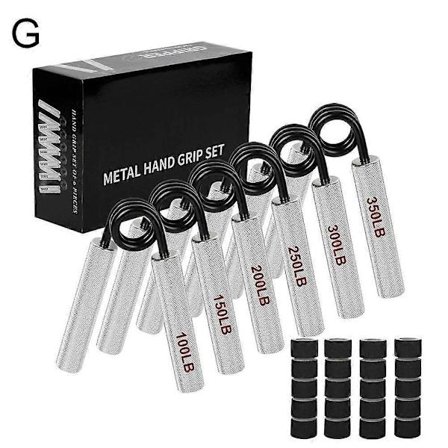 50LB-300LB Metal Hånd Griber Styrke Finger Træner Gribestyrke Muskel