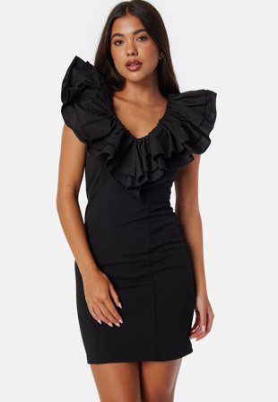 BUBBLEROOM Flounce Short Dress Klær