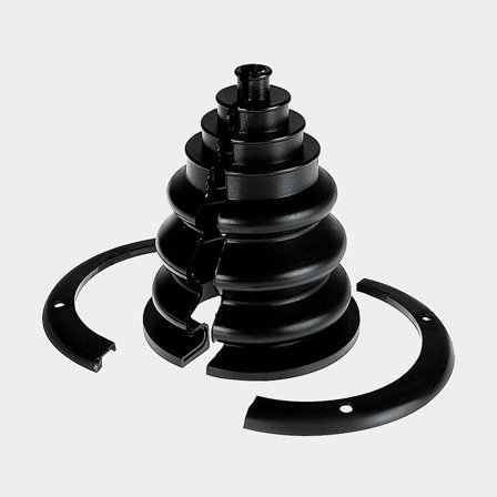 Sealing bellows boat, slotted, Ø108 mm