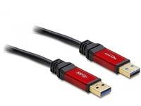 Delock Premium - USB-kabel - USB-type A til USB-type A - 5 m