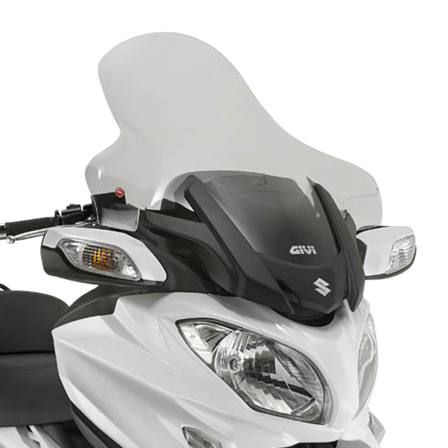 Windschutzscheibe Givi D-ST Klar - Suzuki Burgman 650 2013-2016