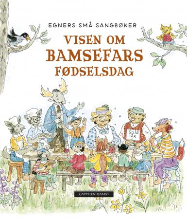 Visen om Bamsefars fødselsdag - Bok av Thorbjørn Egner - Board book