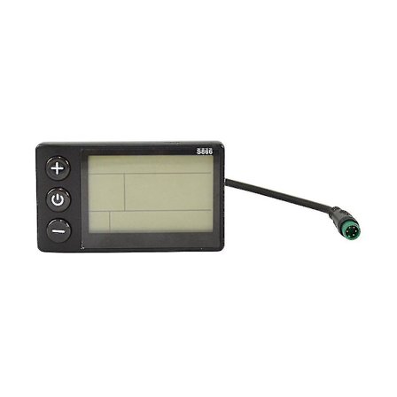 S866 Elektrisk Cykel Lcd Display E-cykel Elektrisk Scooter Display Meter Kontrolpanel Med Vandtæt