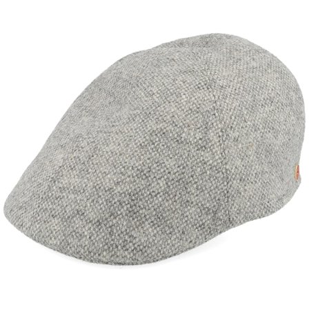 Mayser - Grey - flatcap - Cap - Paddy Tweed Grey Flat Cap - Hatstore