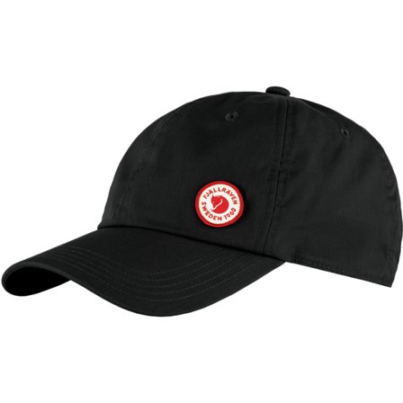 Fjällräven Logo Casquette S/M - unisex - Black - Casquettes, Chapeaus & beanies