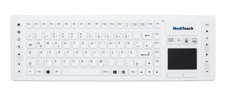 BAASKE MEDICAL Baaske MediTouch BTL02 Wireless Keyboard DE