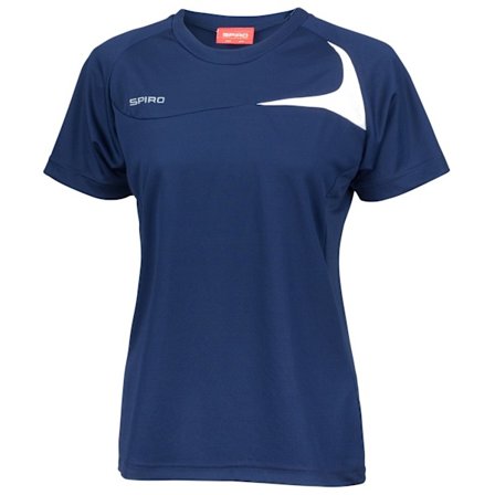 Spiro Dam/Dam Sports Dash Performance Träning T-shirt XS