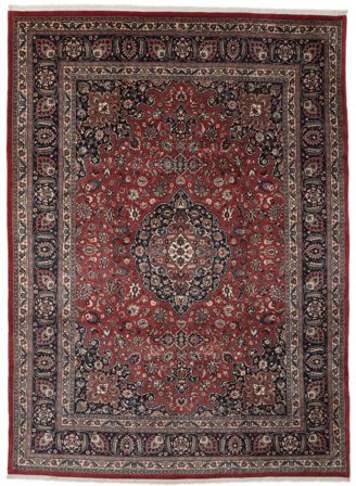 Médaillon Grand Mashad Tapis 298X405 Laine