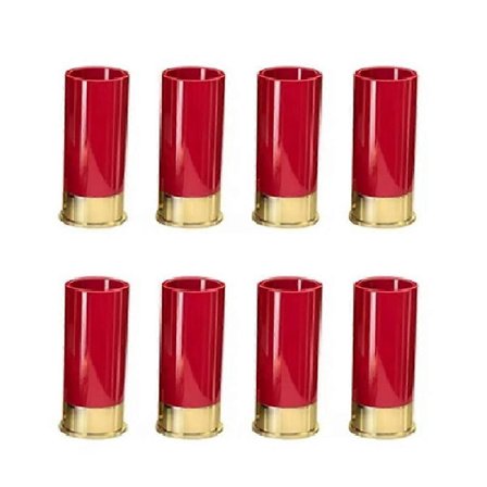 8 st 12 Gauge Shot Glas Tequila Shot Glas Lämplig Kompatibel med Bar Hem Vinälskare.