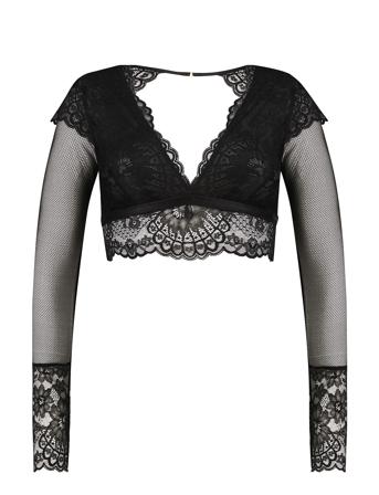 Mariella Ls Bralette Black Hunkemöller