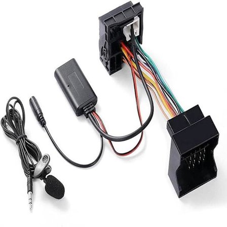 Bluetooth Aux Audio Adapter Musiikkikaapeli Moduuli Mikrofonilla Yhteensopiva Peugeot 207 307 407 607 807 408 508 Citroen C1 C2 C3 C4 C5 C6 C8 DS3