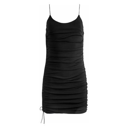 Alice + Olivia, Short Siriana Dress Zwart, Dames, Maat:S,stof