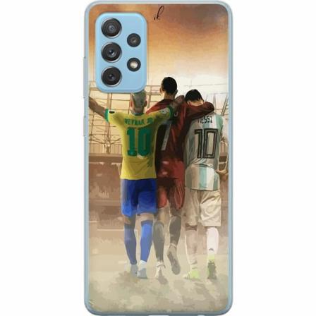 Samsung Galaxy A72 5g Genomskinligt Skal Messi