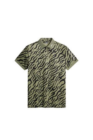 J.Lindeberg - Golf - Tour Tech Print Polo - Green - - XL